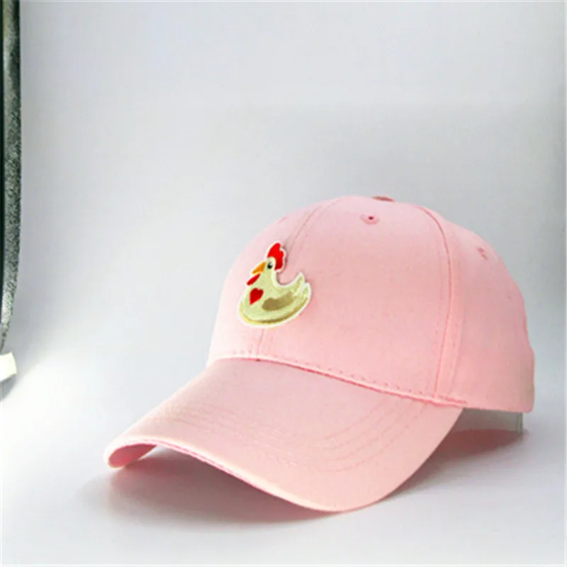 LDSLYJR мультфильм Петух вышивка хлопковая бейсболка хип-хоп кепка регулируемые