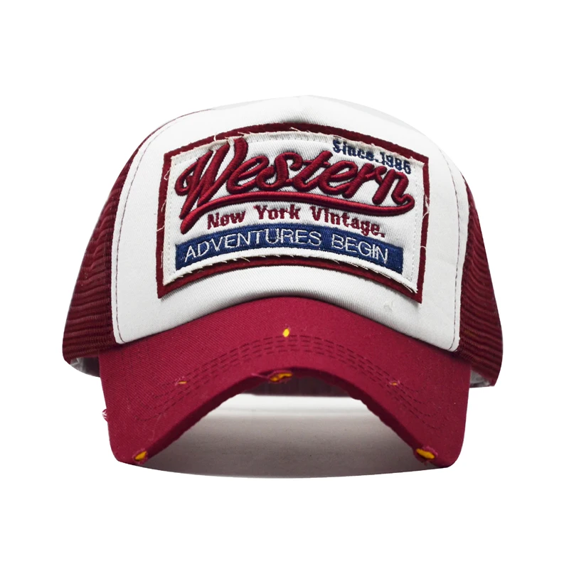 XFVSWUNHI Лето Бейсбол Кепки вышитые сетки шляпа Для мужчин Hat хип хоп Gorras папа Cascaette