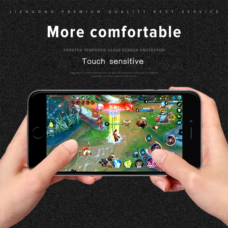 ESVNE 3D матовая Защитное стекло для айфон 6 7 8 мягкий край пленки 9H iPhone 6s плюс Screen
