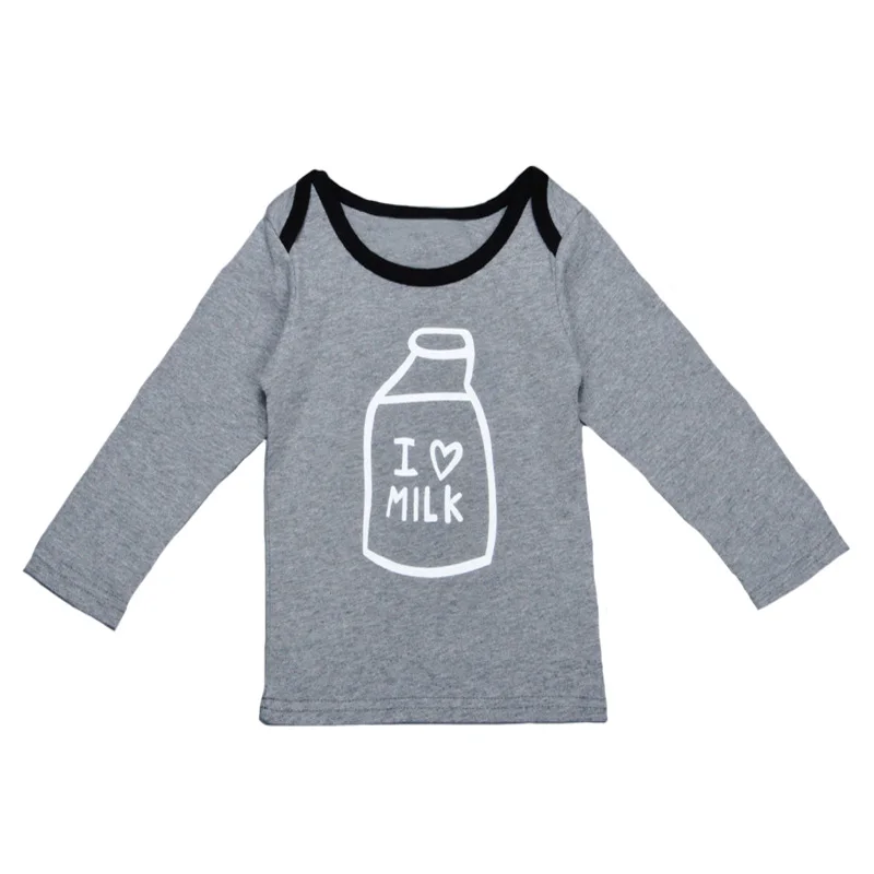 Комплект одежды SOSOCOER для мальчиков и девочек с молочной бутылочкой футболка