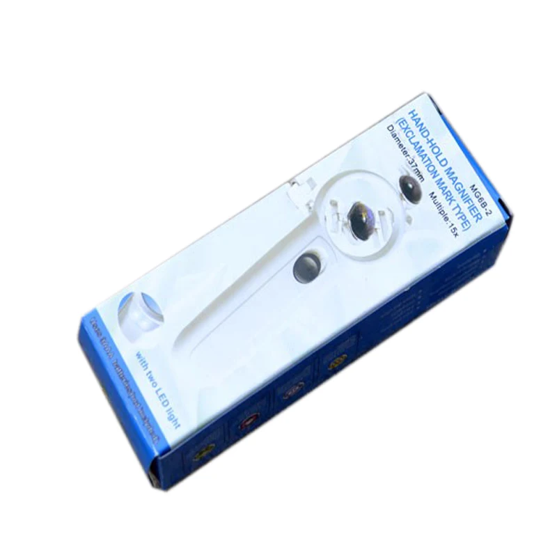 EYESHOT мини 15X35 мм многофункциональная Лупа Портативный Карманный ручной стеклянный лупу увеличительный инструмент с 2 светодиодный светильник лампа