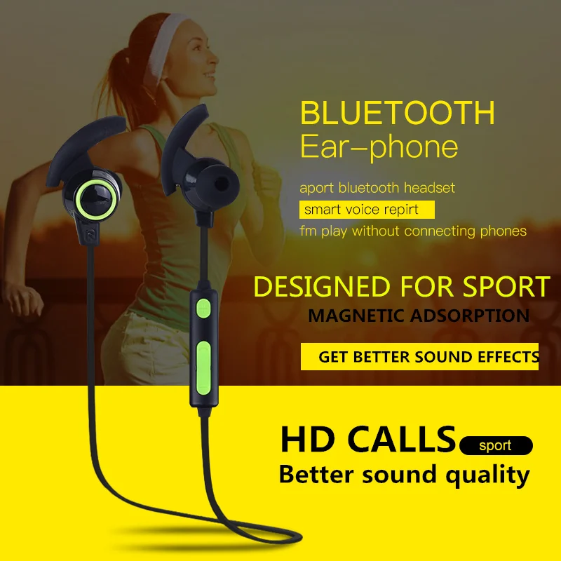 GONKE Bluetooth 4 1 наушники стерео спортивные миниатюрные беспроводные для бега