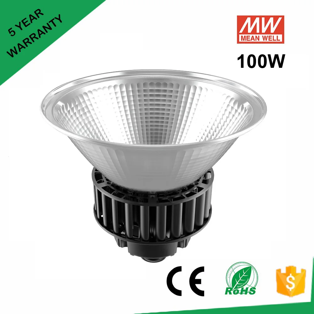 100/150w200w светодиодный фонарь для высоких промышленных помещений Creechip Mewenwell Driver 5