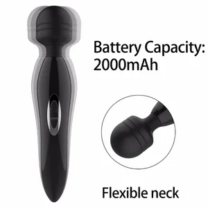 Мощный вибратор для женщин, массажер для клитора и вибратор AV в виде волшебной палочки с USB зарядкой, интимные игрушки для взрослых, Женский мастурбатор