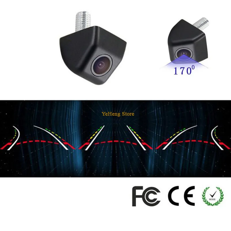 Датчик парковки видео запасной радар интеллектуальная динамическая траектория