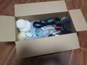 220v carton box 850 Вт Электрический автомобильный полировщик буферный полировальный аппарат по детализации шлифовальный станок шлифовальный электроинструмент - Цвет: 220v carton box