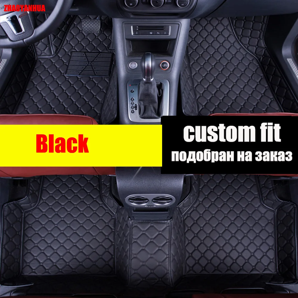 

ZHAOYANHUA Car floor mats for BMW 3 series E90 E91 E92 E93 316i 318i 320i 323i 325i 328i 330i 335i 320d 326D 6D carpet liners