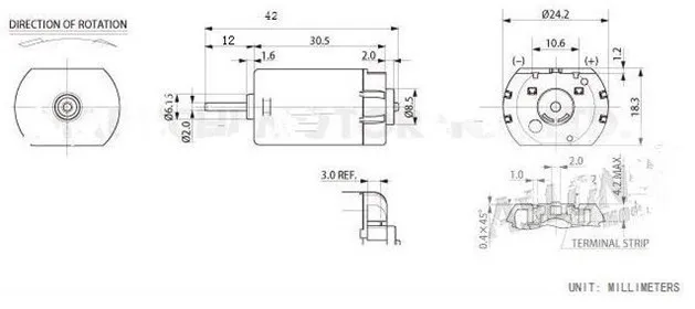 FC-280PC-22125 части лифта(длина вала 10 мм
