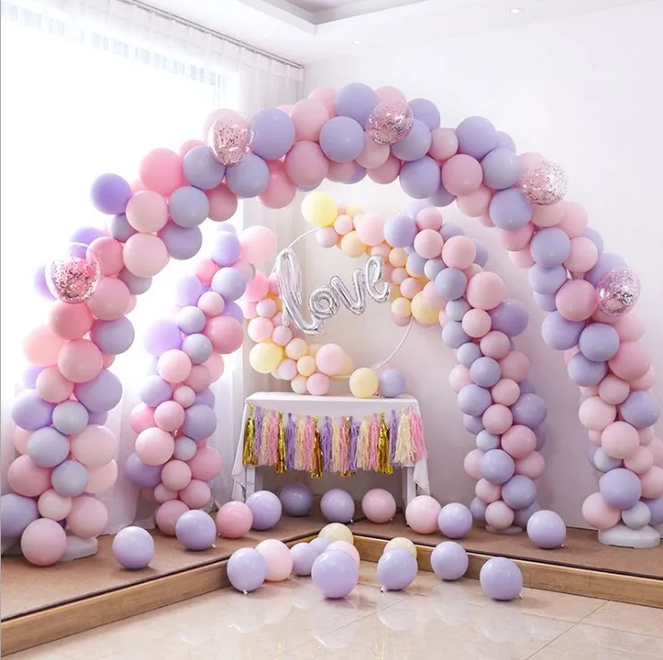 30 шт 5 дюймов Macarons цвет пастельные воздушные шарики в виде леденцов круглый, из латекса гелиевые балоны для украшения дня рождения