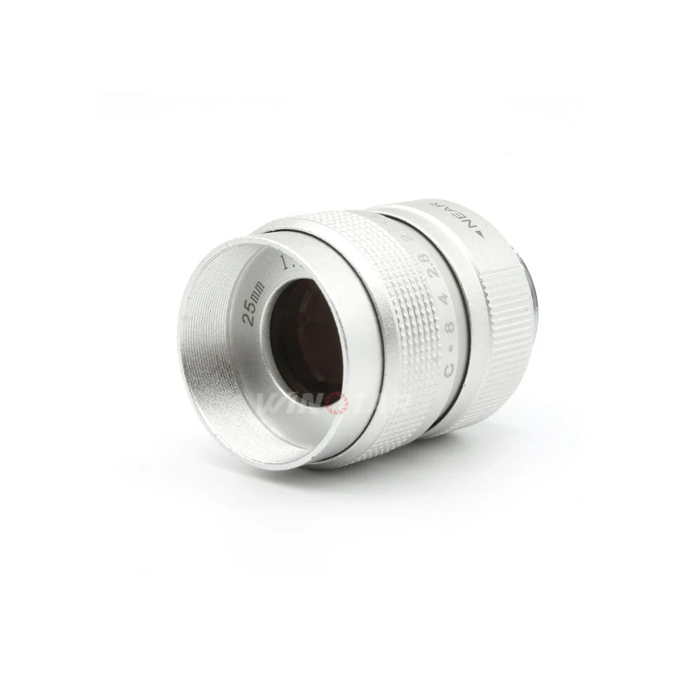 FUJIAN 25 мм f/1 4 крепление для объектива видеонаблюдения + макрокольцо Panasonic Micro 4/3 m4/3