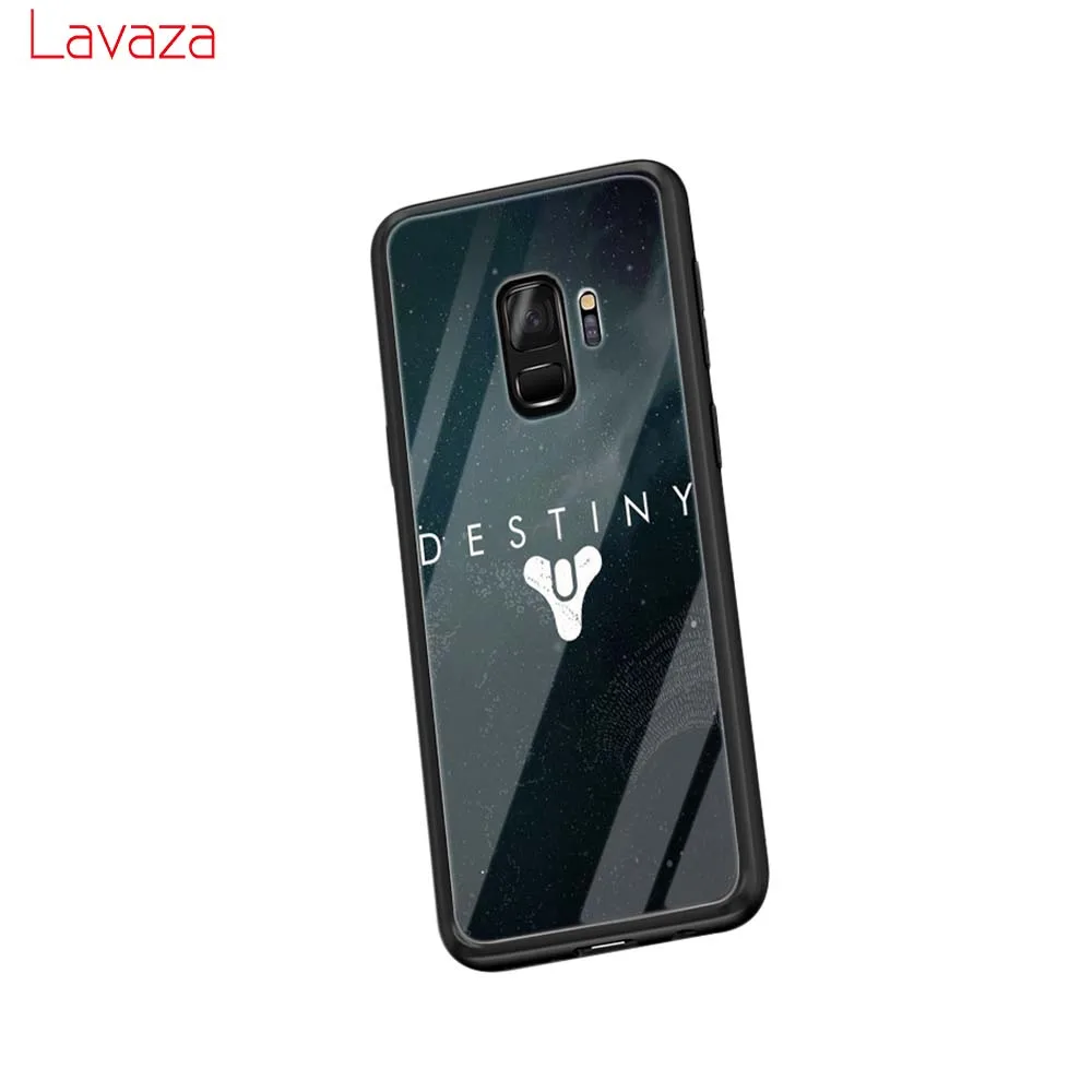 TG10 Lavaza Destiny 2 закаленное Стекло чехол для Samsung Galaxy S8 S9 S10 плюс S7 края Примечание 8 9 Мягкие TPU крышка - Цвет: TG10