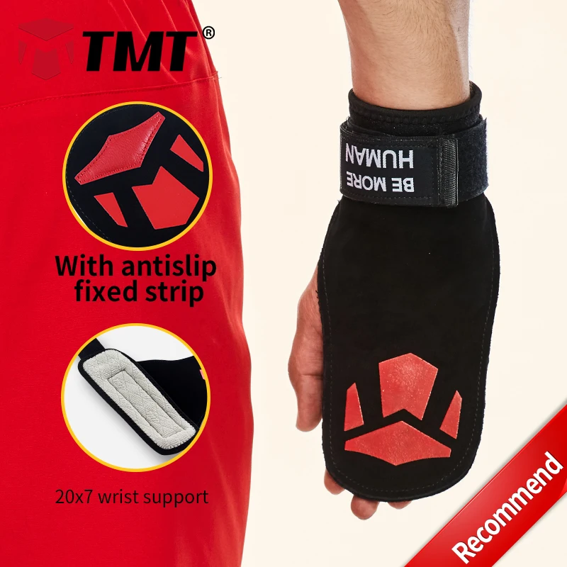 TMT 3 стиль Двойной Сыромятной Кожи Antislip полоски Расширились удлиняется наручные