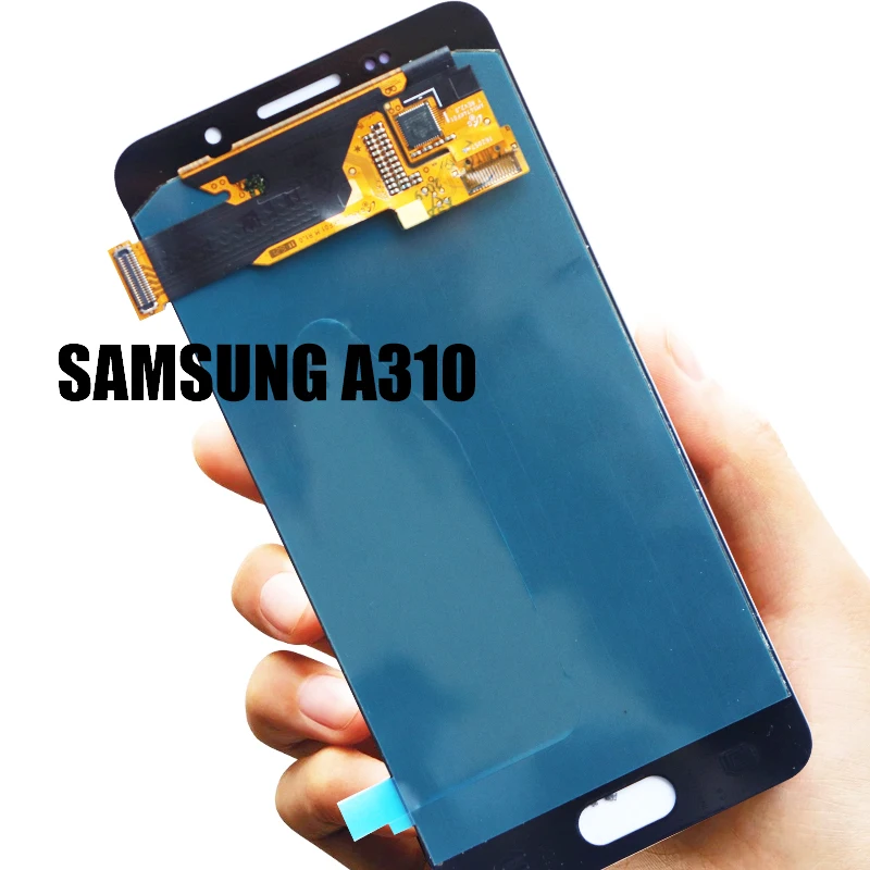 Оригинальный 4 7 ''SUPER AMOLED для SAMSUNG Galaxy A3 2016 дисплей A310 A310F SM ЖК кодирующий