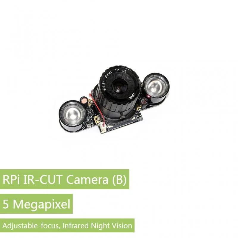 Waveshare Raspberry Pi RPi IR CUT камера (B) встроенный с инфракрасным светодиодом поддержка