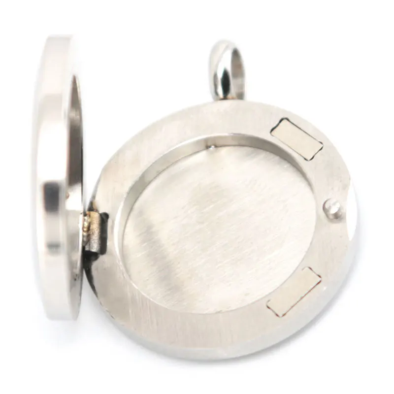 Подсолнух 25 мм Ароматерапия Эфирные масла из нержавеющей стали ожерелье с