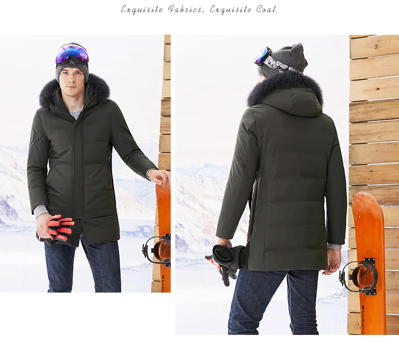 10XL 8XL brand clothing jackets thick keep warm men is down jacket high quality fur collar hooded down jacket winter coat Male