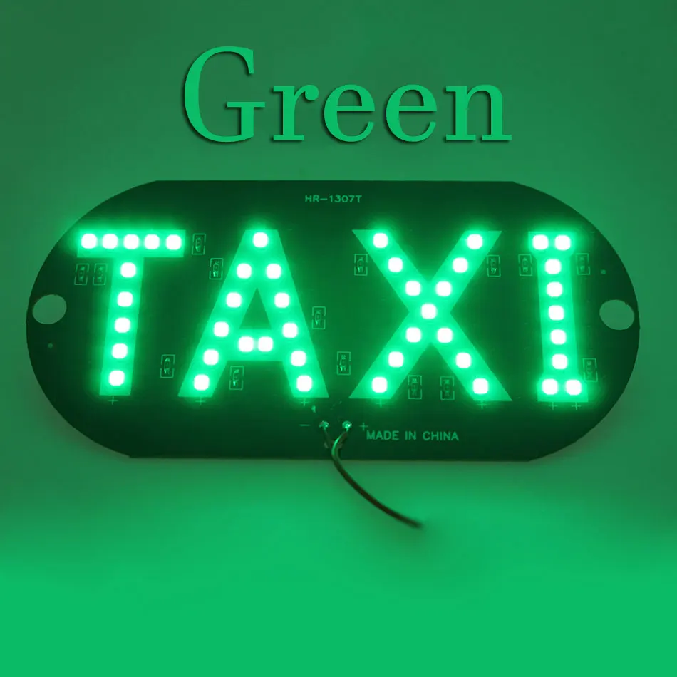 1 шт./лот такси Led авто ремонт лобовое стекло кабина индикатор знак синий