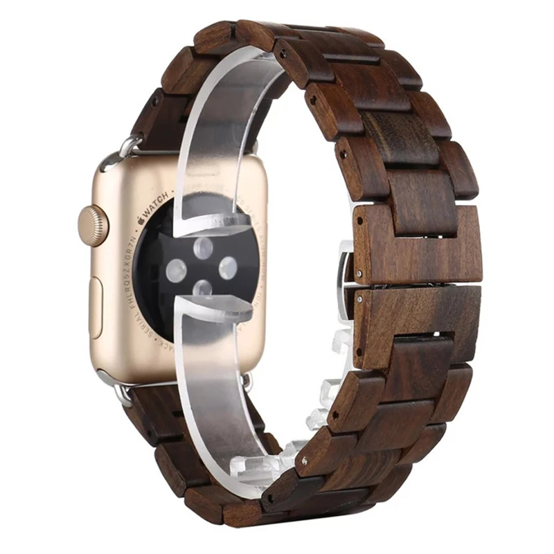 Новый высококачественный ремешок для часов деревянный 24 мм 42 Apple iwatch Series2 Смарт