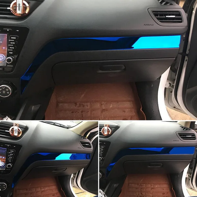Tonlinker чехол стикер для KIA K2 RIO 2011 16 Стайлинг автомобиля 1 шт. нержавеющая сталь