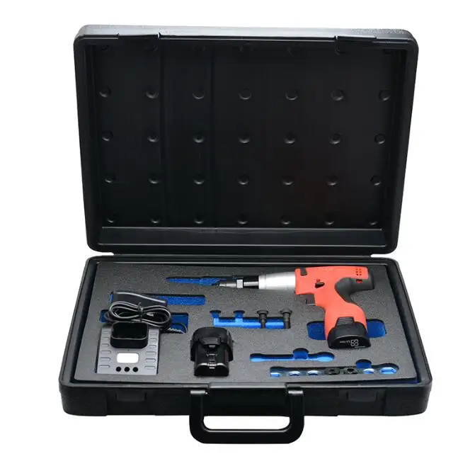 Rechargeable Riveted Nut Gun M6/M8/M10 14.4V Industrial-Grade Electric Pull Easy Riveting Tool BD-3401 | Инструменты