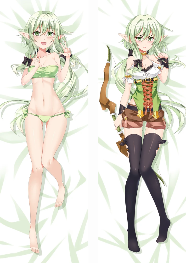 Февраль японское аниме Гоблин рассекающая чередушка высокий эльф Archer Dakimakura