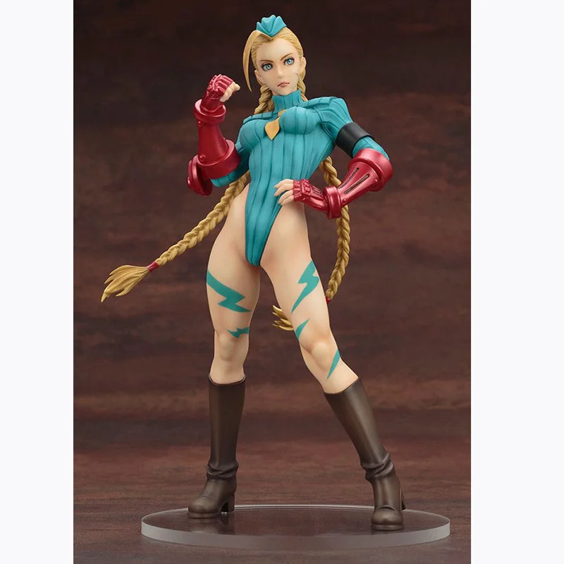 A in PP Bag 22 см статуя Chun Li боевой костюм Камми белая ПВХ фигурка игрушка кукла рождественский подарок на день рождения - Цвет: A in PP Bag