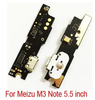 Для Meizu M2 M3 M5 M6 Примечание M3s M5s M6 M6S M6T 15 Lite M15 Micro Зарядка через usb Зарядное устройство Порты и разъёмы для подключения зарядного устройства гибкий кабель, запчасти для ремонта - Цвет: M3 Note M681h