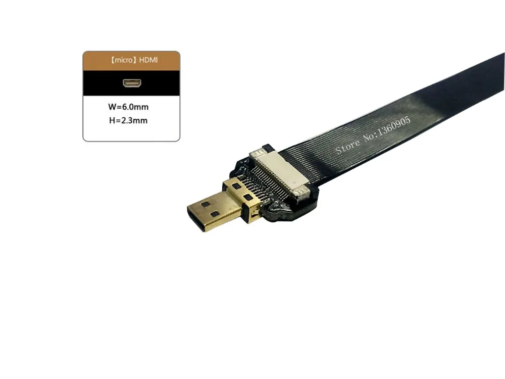 40 см/50 см/60 см/80 см/100 см 90 градусов вверх угловой FPV микро Тип D2 HDMI папа D1 прямой FPC