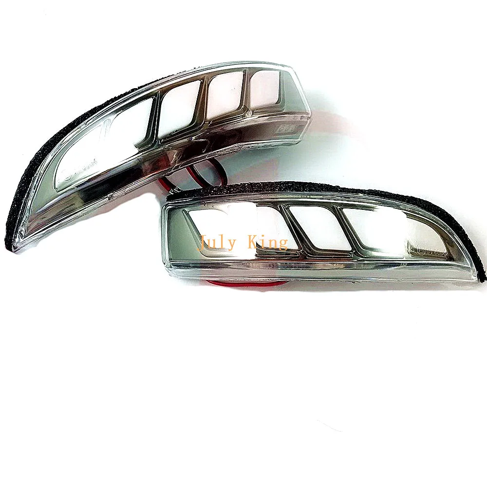 Светодиодный чехол с зеркалом заднего вида для Toyota Corolla Fielder Porte premium Auaq Spade и т. д., DRL+ Streamer поворотники+ наземная лампа