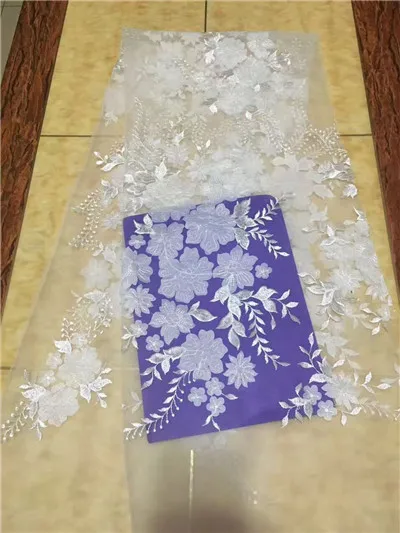 Африканский кружевной ткани в африканском стиле гипюр с блестками Высокое