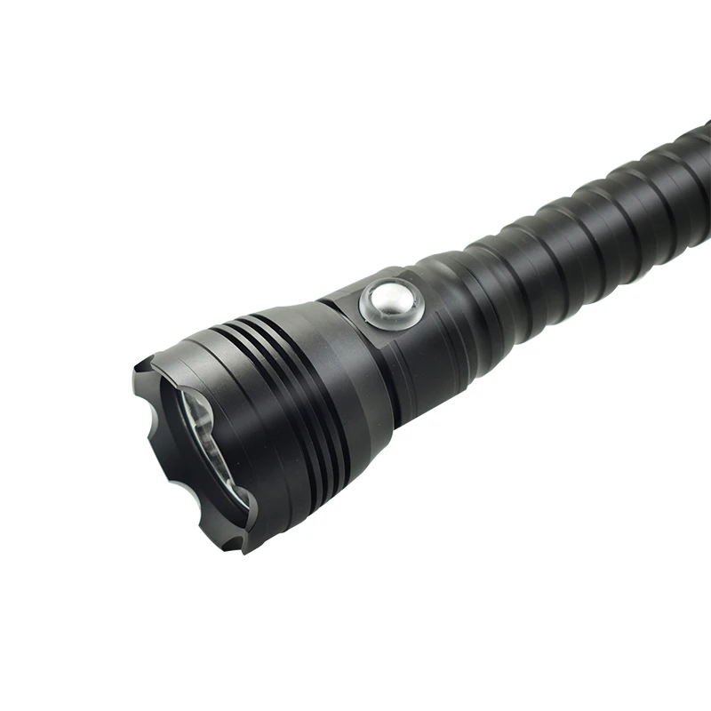 Фонарики для подводного плавания 18650 факел XHP70 светодиодный Flash Light подводный 100 м