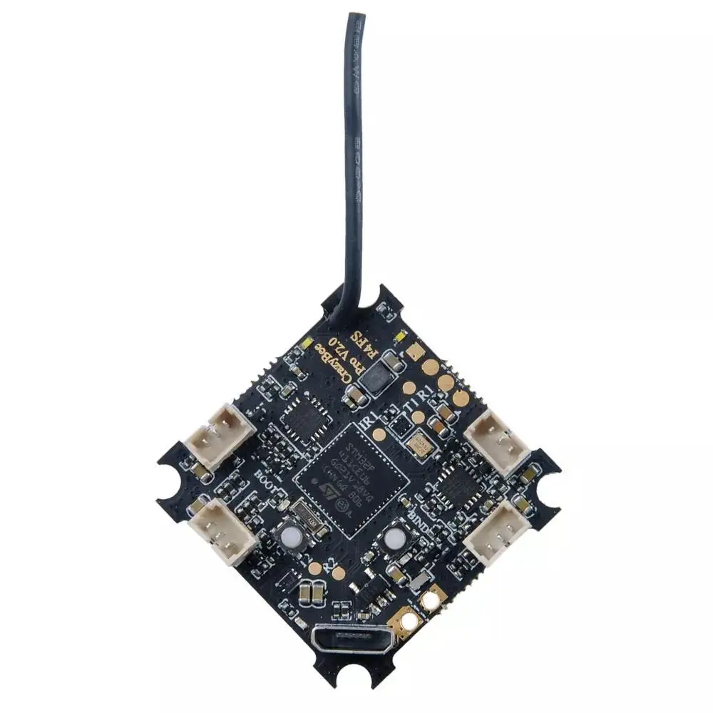 LeadingStar Happymodel Crazybee F4 Pro V2.0 Mobula7 HD 1-3S Контроллер полета w/5A ESC и совместимый, Flysky/Frsky/приемник DSMX