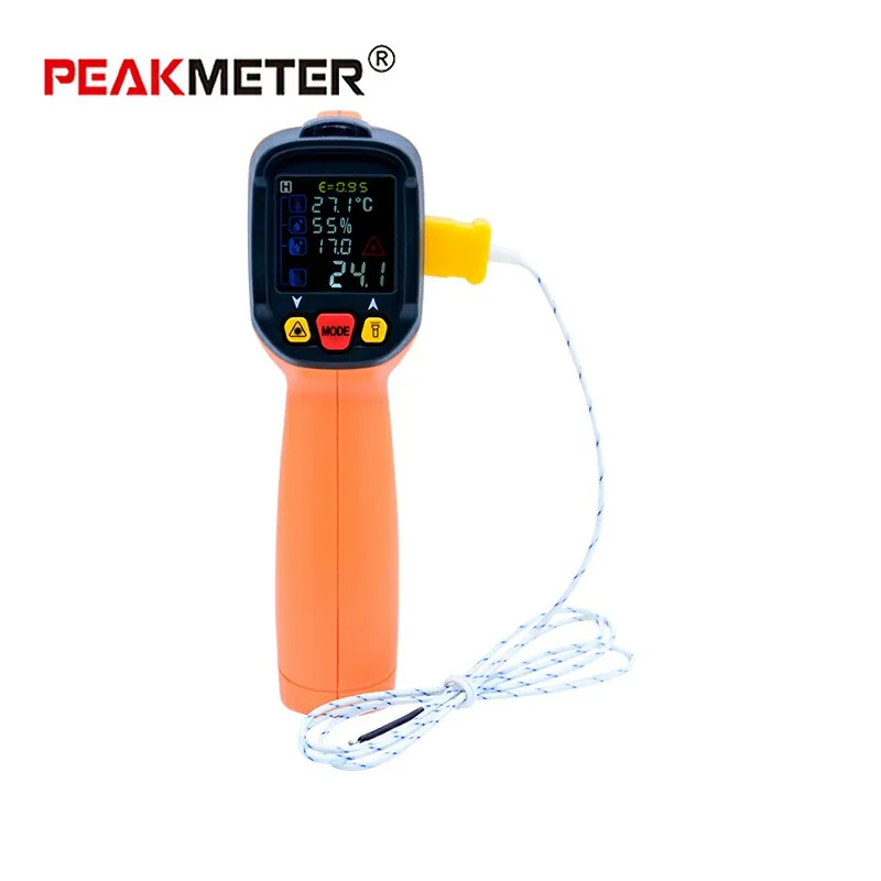 PEAKMETER Цифровой температурный testPM6530 серия Бесконтактный инфракрасный термометр
