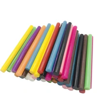 50 pcs colorful 7mm hot melt glue sticks for electric glue gun car audio craft repair sticks adhesive sealing wax stick