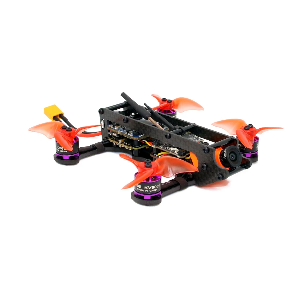 SPCMaker K2 110 мм Omnibus F4 20A BLHeli_S ESC RunCam Split Mini 2 FPV Racing RC Дрон FRSKY/FLYSKY/DSM/FUTABA BNF|Детали и