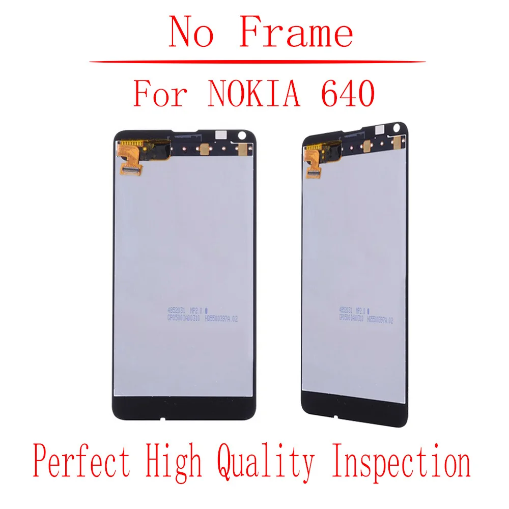 5 0 &quotОригинальный для NOKIA Lumia 640 ЖК дисплей с сенсорным экраном рамкой дигитайзер