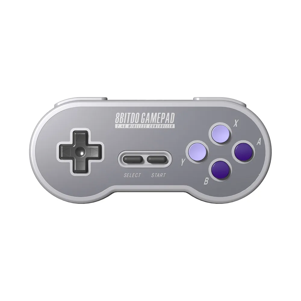 8bitdo SN30 контроллер Беспроводной геймпад с 2,4 г NES приемник для оконные рамы Mac