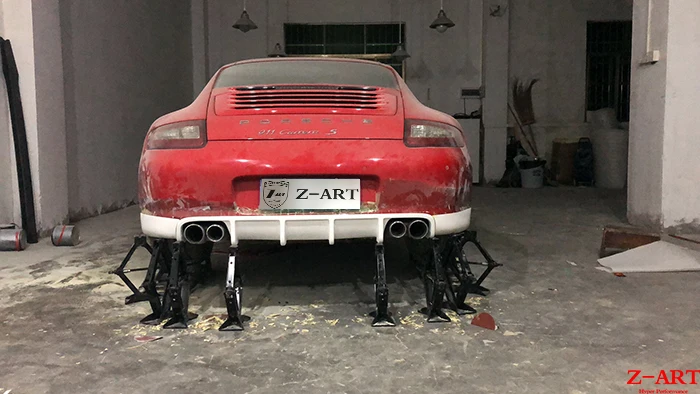 Z-ART RS карбоновое волокно AeroFit для Porsche 911 2009-2005 карбоновый Комплект для Porsche 997 997,1