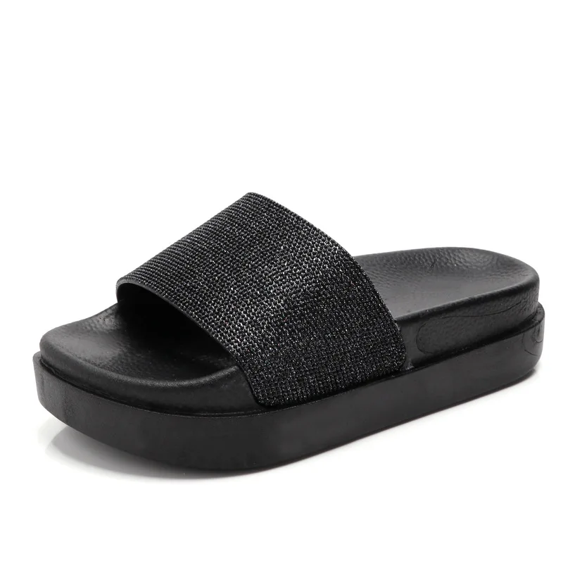 Aleafalling из мягкой кожи женские тапочки Лето массаж Дамская zapatos mujer модная обувь