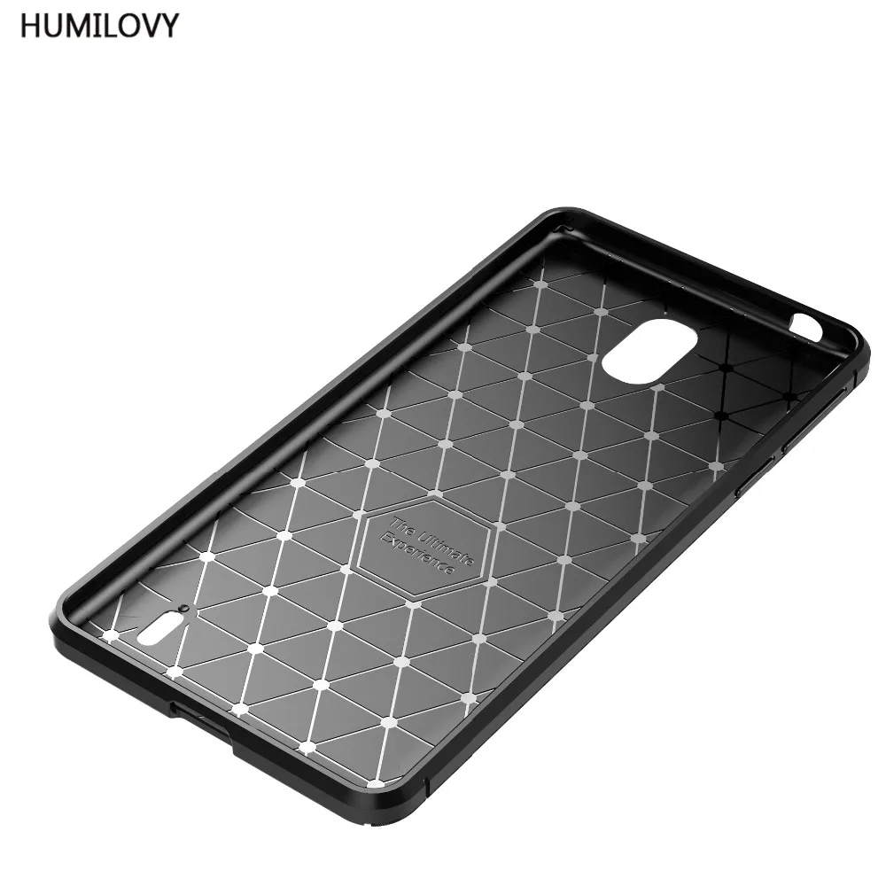 For Nokia 1 Plus Case 2019 Cover Carbon Fiber texture Shockproof Soft TPU Phone Fundas |