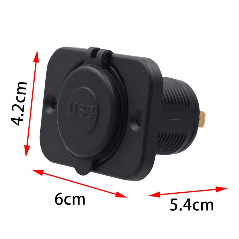 Универсальный 5 в 3.1A двойной 2 USB Высокое качество авто зарядное устройство розетка адаптер 12 В 24 В для мотоцикла автомобиля водонепроницаемый разъем питания