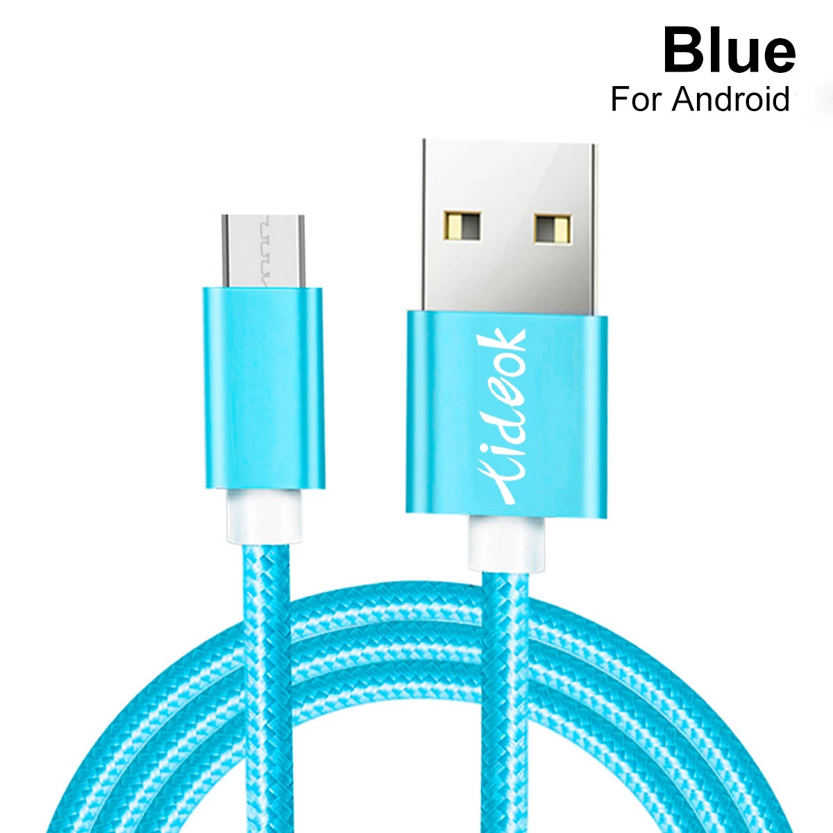 1 м 1,5 м 2 м 3 м 1,5 кабель Micro USB для быстрой зарядки, подходит для мобильного телефона Android нейлоновый Плетеный мобильный телефон MicroUSB Kable - Цвет: Blue