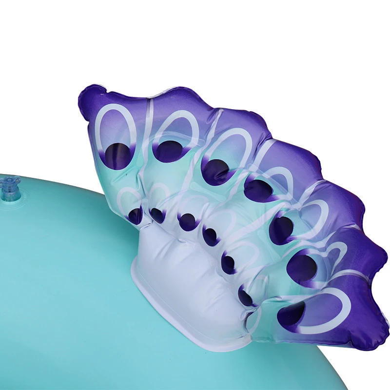 

New Peacock Swimming Ring Party toy Inflatable Float Girls Float Inflatable Ring Water Pool Toys Swimming Pool Accessories
