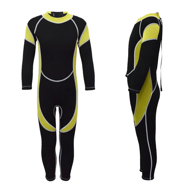 Неопреновые гидрокостюмы с длинным рукавом костюмы для дайвинга мальчиков и