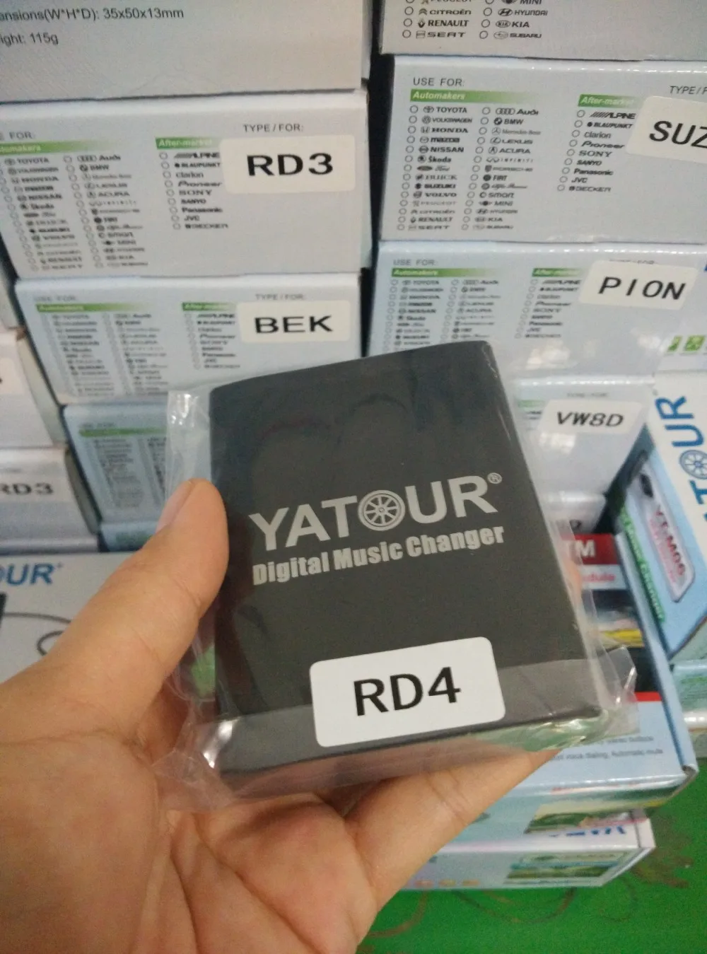 Автомобильный mp3 плеер Yatour для peugeot 207 307 308 407 Citroen C2 C3 C4 C5 RD4 RT3 RT4 USB SD AUX музыка CD чейнджер аудио