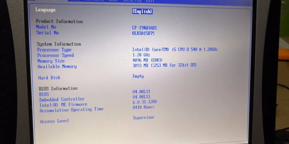 Высокое качество Toughbook 4 ГБ Оперативная память CF19 CF-19 ноутбука три года гарантии