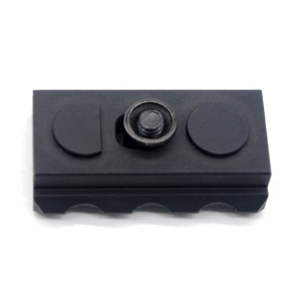 Новый 3 слота черный анодированный Keymod Пикатинни/Вивер железнодорожная секция