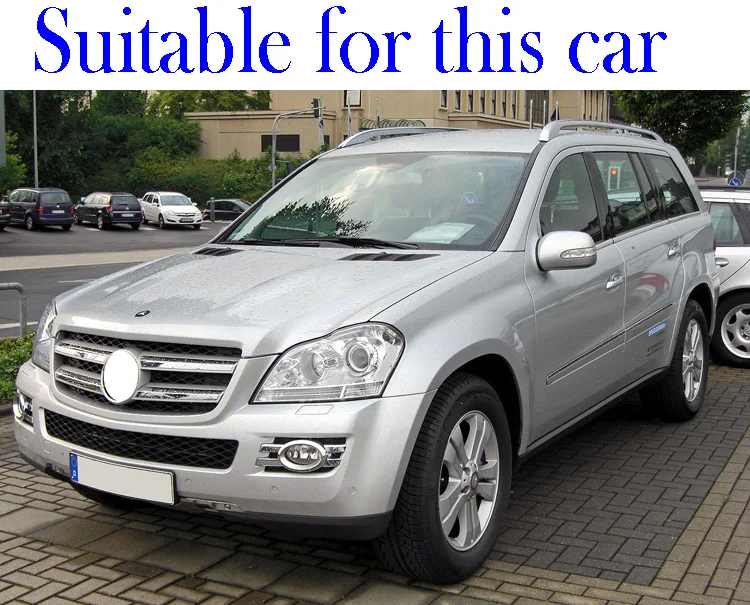 Для Mercedes-Benz Clase GL (X164) GL350 GL320 2006-2009 пластик внешний козырек вентиляционные Шторы