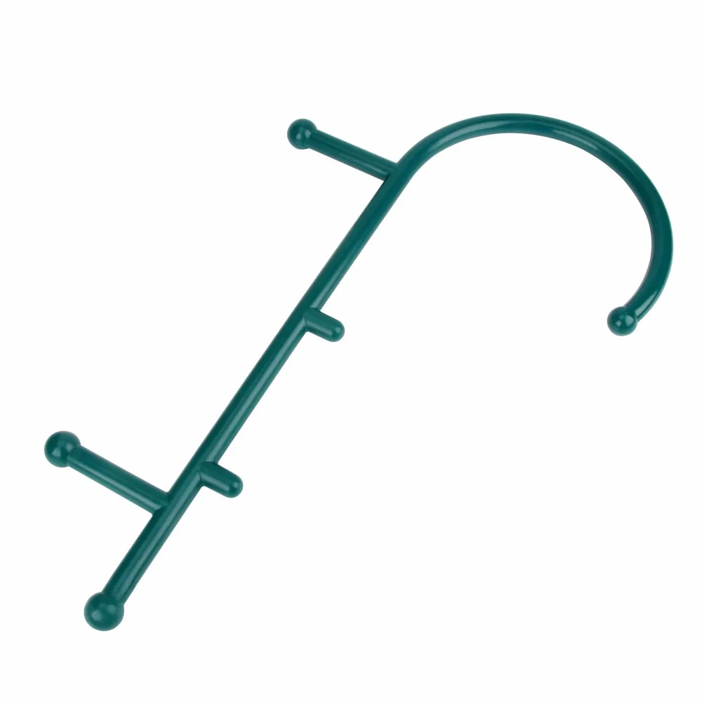 Массажер с крюком для спины шеи самостоятельного мышечного давления инструмент