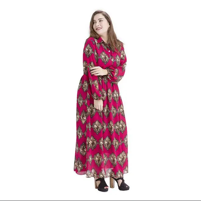 Женская шифоновая Макси рубашка с длинным рукавом и принтом|chiffon maxi|maxi dresschiffon maxi